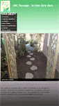 Mobile Screenshot of abcpaysage.fr